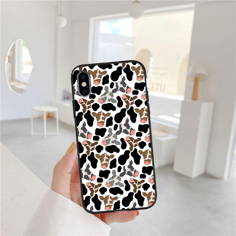 HK16 Мультяшная корова Мягкий чехол для телефона для Huawei Mate 20 P Smart+ P20 P30 Lite Pro Y5p Y6p Y6s Y7a Y8p Y8S Y9 Prime Y9A Y9S