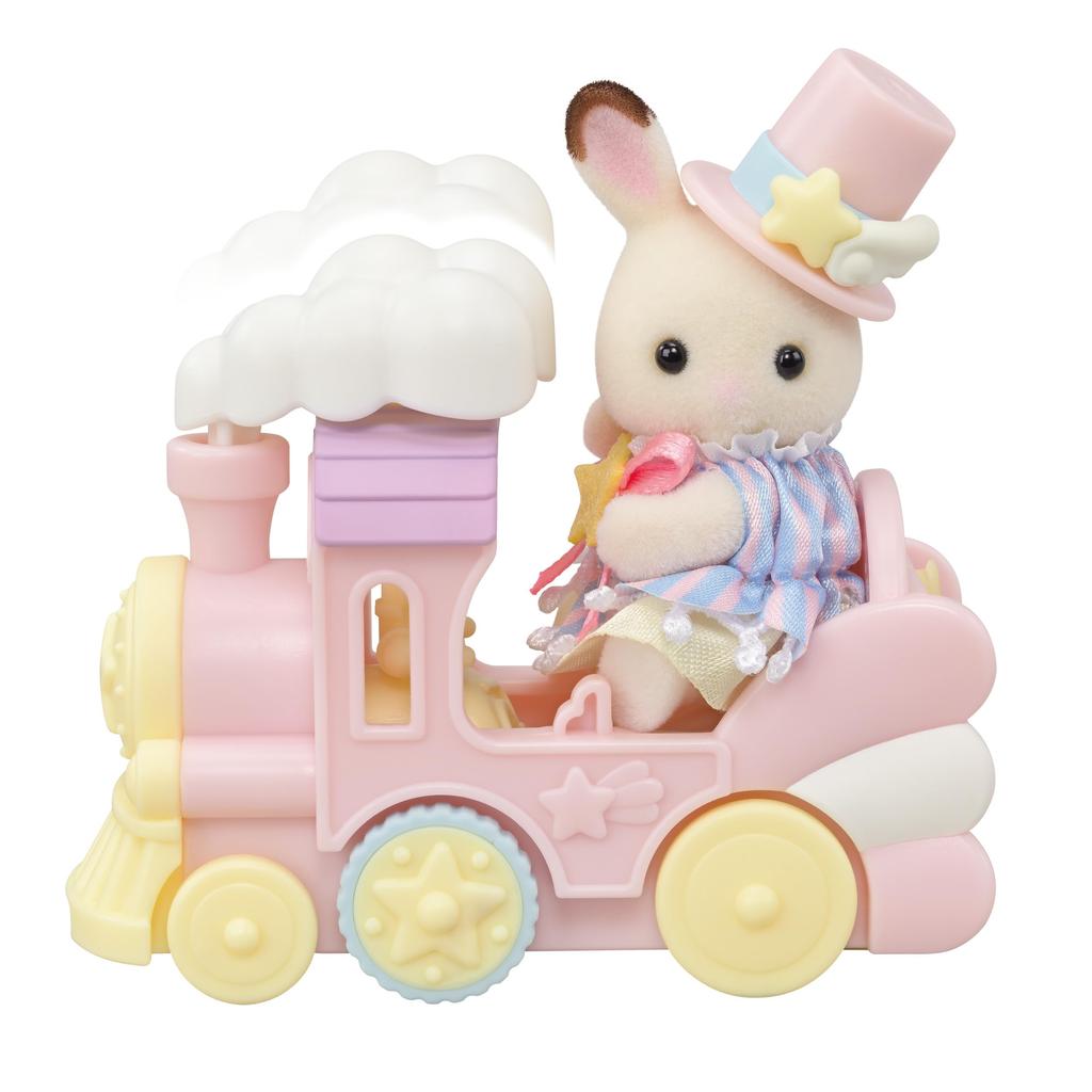 Sylvanian Families Amusement Park Vehicle Set Train Airplane ST Mark Ages 3 and Toy Sylvanian Epoch - & - Ko-79 Certified, Up, Dollhouse, Families,