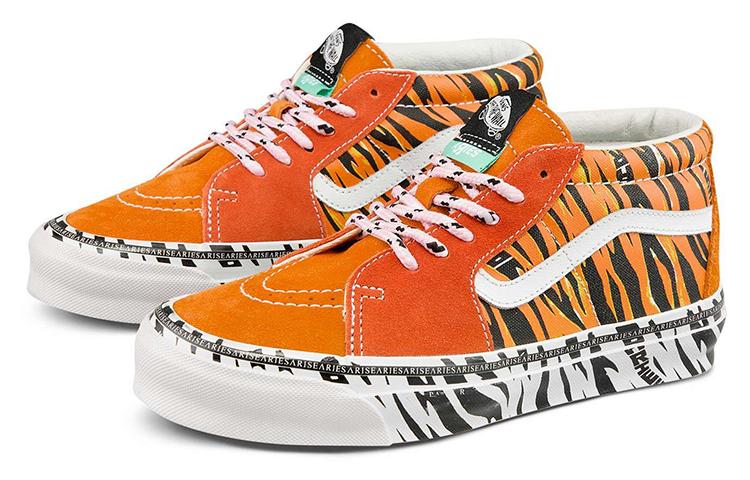 Sk8 Aries x Sk8 Og Vans-Mid Lx 'Tiger Bright' VN0A4BVC9WW