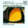CD BEETHOVEN; ALEXANDER STRING QUARTET - Stng Qtet V 4 74321592242 Arte Nova Class 1998 Europe Classical Used