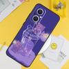 Фиолетовый эстетичный Чехол для OPPO Reno 14F 13F 12F 11F 13 12 11 10 14 Pro 7 8 Lite 8T OPPO Find X5 X6 X8 X9 Pro