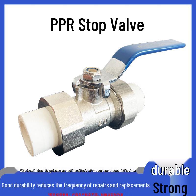 Gongyue PPR Water Pipe Double Union Ball Valve