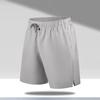 Men's Quick-Dry Loose Fit Sports Beach Shorts, Ice Silk, Five-Point Length.