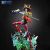 33 см/12,99 дюйма Аниме One Piece Фигурка Брук Фигурки Действия ПВХ Статуя Брукку Настольное Украшение Коллекционная Модель Игрушки Подарки