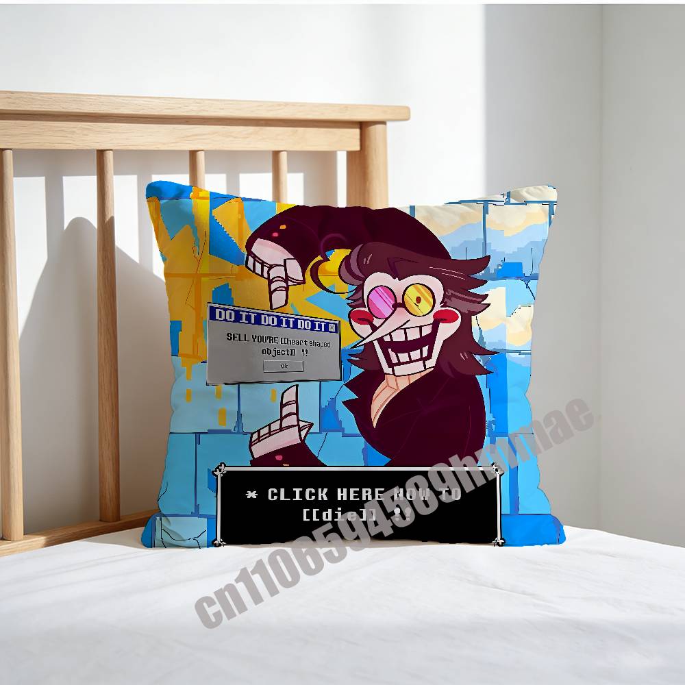 For Sham 45X45Cm Decoration Square Bed Spamton Will Buy Your Soul For Free Throw Pillow Case Pillowcase Pad Cover