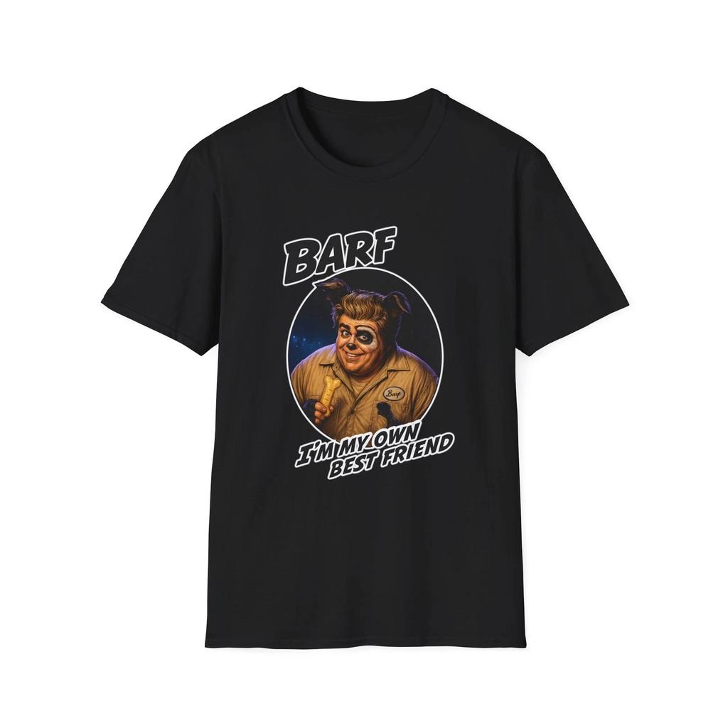 Men's and Women's T-shirts Spaceballs Barf Unisex T-Shirt, Funny Graphic Tee, Movie Lover Gift, Sci-Fi