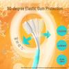 Lion Fine Tooth Clean Elastic Gum Care Toothbrush 4-pack
