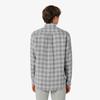 [lacoste] Men's Linen Big Check Shirt CH739E-56G5HI