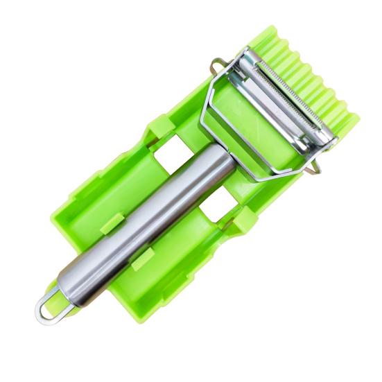 2 шт., овощечистка из нержавеющей стали, легкая чистка, универсальная нарезка, измельчитель, терки, экономящий время кухонный гаджет для фруктов, овощей, моркови, картофеля