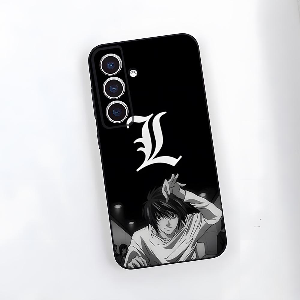 Чехол для телефона D-Death Note для Samsung S25 Plus S20 S20 Plus S22 Ultra S23 FE S21 Plus S21 Ultra Мягкий чехол