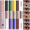 Double Head Color Mascara Waterproof Long-Wearing Curling Mascara Fiber Lash Extensions for Volumizing & Lengthening Mixed Color Palette