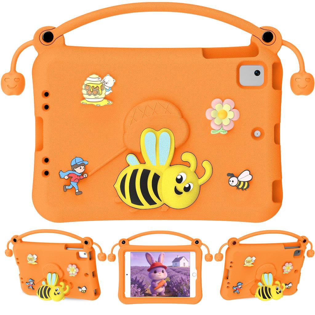 EVA Case For iPad mini (2019) 7.9 inch / mini 4 / mini 3 / Mini 2 / Mini Bee Style Kickstand Tablet Cover with Carry Handle