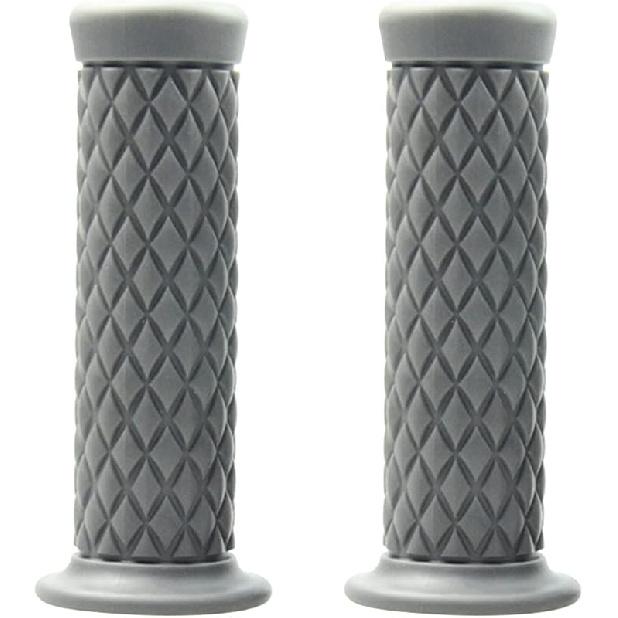 Мотоциклетные ручки, Нескользящая резиновая рукоятка для рулей 7/8" 22 мм/24 мм, Винтажная мотоциклетная ручка газа, Рукоятка руля для комфорта рук, Универсальная для