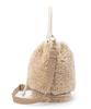 Официальная сумка через плечо SM DRAWSTRING First Warm Beige Fur [LeSportsac] BAG/1061 Женская