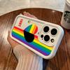 LGBT Rainbow Pride Flag Lesbians Soft TPU Case For iPhone 16 15 11 13 14 12 Pro Max 15 Plus Mini Case 16Pro Silicone Phone Cover