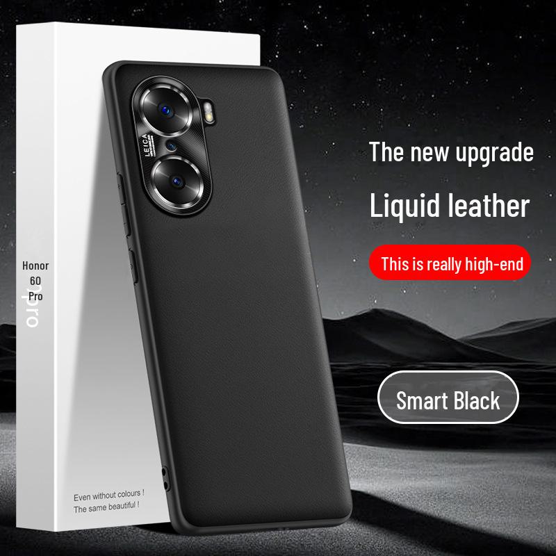 Защитный чехол Honor 60 Pro Liquid Leather Anti-Fall — поставляется отдельно