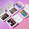 9 Color Sponge Gradient Nail Gel Satin Macaron Pastel Pudding Effect Soak Off UV Gel Polish Kit DIY Manicure Set