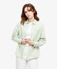 LACOSTE Женская хлопковая рубашка в полоску свободного кроя Cf679E-56G Uyb