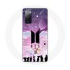 Чехол для Samsung Galaxy S20 FE BTS Bangtan Poster Signature Logo, черный