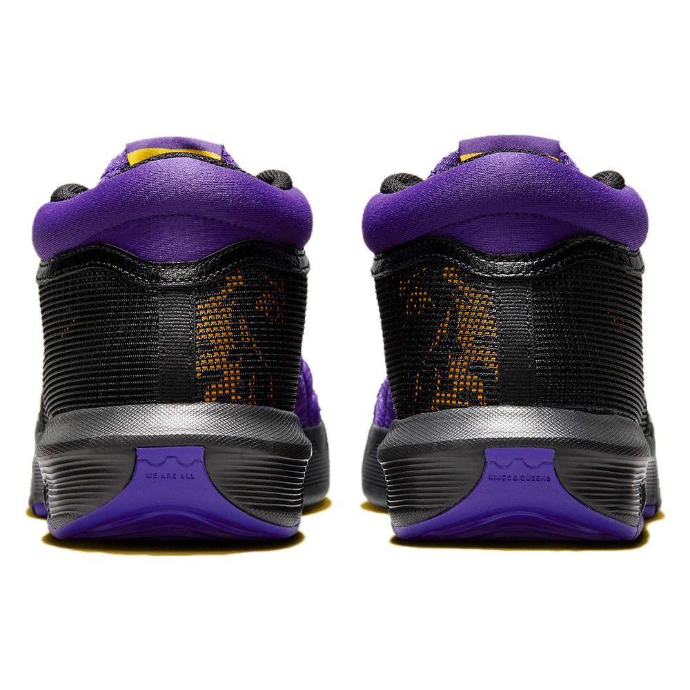 Nike Мужские кроссовки LeBron Witness 8 Lakers черные, университетские, золотые, фиолетовые FB2239-001