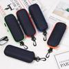 Portable Denim Fabric Hard Glasses Box  Zipper Eyeglasses Case Eyewear Protector Fashion Spectacle Case