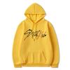 Худи K-pop Stray Kids Унисекс Оверсайз Толстовка на флисе с карманом Уличный стиль Повседневный Свитшот с длинным рукавом
