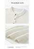 Kang Sai Ni 100% Pure Cashmere Women's Long Sleeve Slimming Pullover Sweater with Small Lapel - Autumn/Winter Casual Versatile Style.