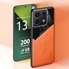 Кожаный текстурный чехол для Xiaomi Redmi Note Pro 13 5G Note 12 Pro 12S 11 11S с автомобильным магнитным противоударным деловым чехлом с полной защитой