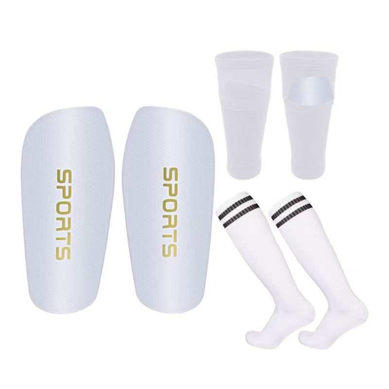 Soccer Shin Guards Lightweight Comfortable Durable Training Protective Insert Board Gear Socks Set Men Women Youth Boys Girls 1