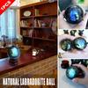 Natural Mineral Stone Labradorite Ball Sphere Home Table Ornament Collection