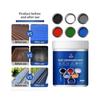 (300g,Silver)Metal Rust Converter Water Based Rust Proof Paint Metallic Paint Rust Prevention Color Steel Tile Renovation Rust Stabilizer