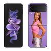 Чехол для телефона певицы Бритни Спирс Для Samsung Z Flip 7 6 5G Galaxy Z Flip 5 4 3 Черный Жесткий Чехол для Телефона Роскошный ПК Корпус Coque
