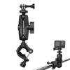 Motorcycle Bike Selfie Stick Holder Action Camera Handlebar Clamp Mounting Bracket Cycling