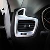 Для Jeep Compass 2017 2018 ABS Chrome Автомобильный внутренний кондиционер Вентиляционная крышка Накладка Декоративная рамка на выходе Авто