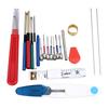 20 Pieces Punch Needle Kit Needle Threaders Embroidery Poking Cross Stitch Tools Punch Needle