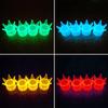 4Pcs Luminous Car Tire Valve Cap Fluorescent Night Glowing Decor Motorcycle Bike Wheel Nozzle Dustproof Tyre Valve Stem Caps