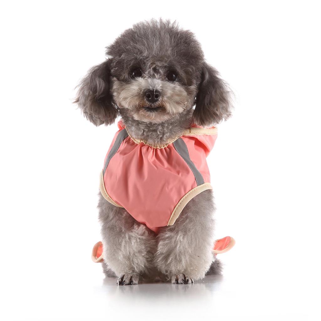 Dog Raincoat Large Dog Golden Big Pet Raincoat Reflective Dog Clothes Raincoat