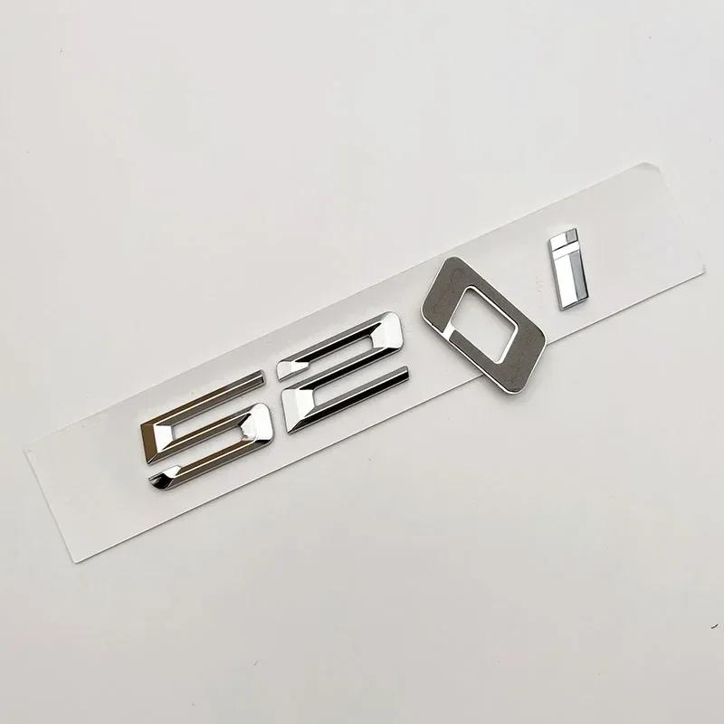 Car Styling 520i 525i 528i 535i 540i 545i 530i 3D Car Body Fender Rear Trunk Badges Emblems Decals For BMW E60 E34 F10 G30 E39