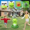 Water Sprinkler for Kids Inflatable Frog Sprinkler Family Gathering Water Game Summer Kids Water Play Toy