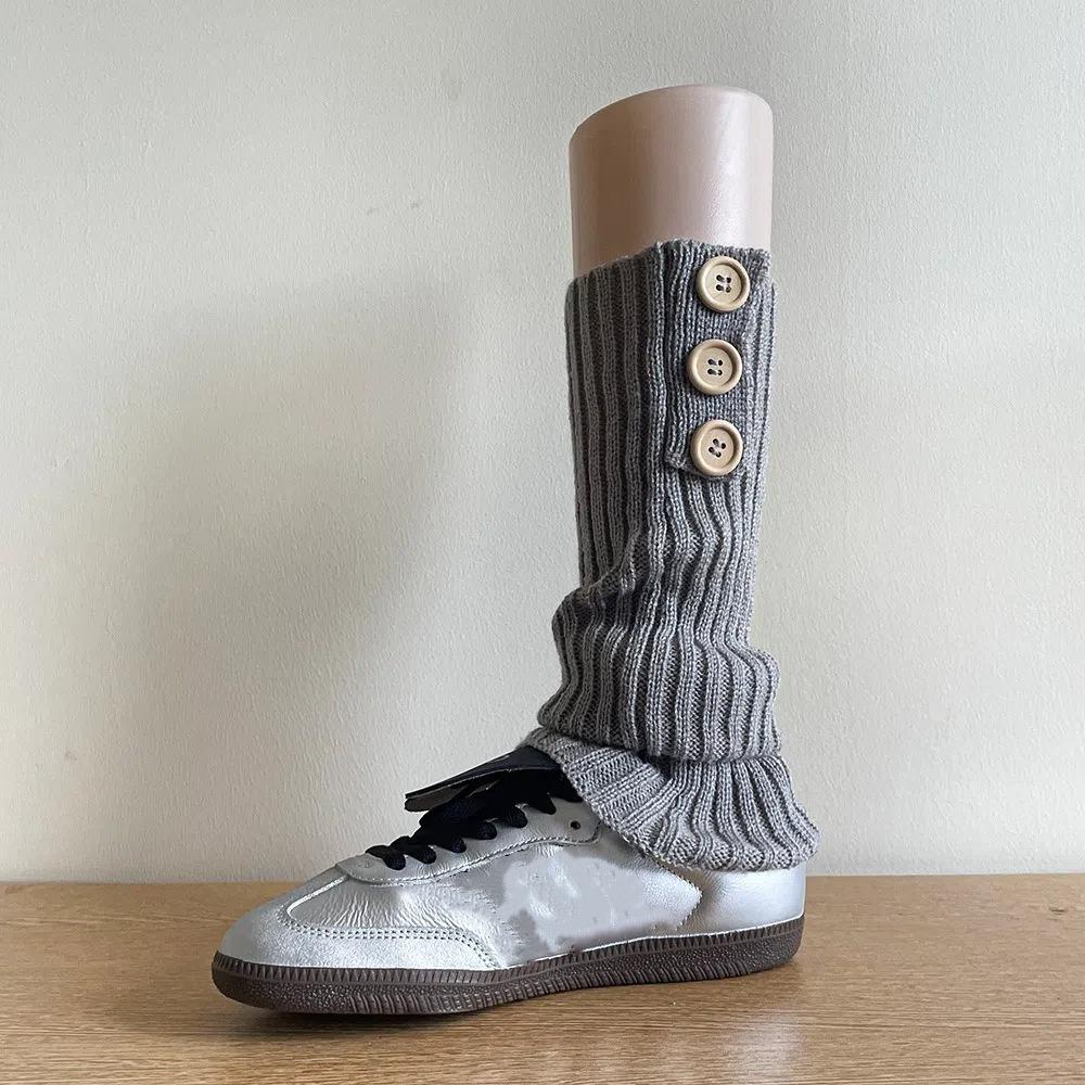 Балеткор Y2K Гетры Харадзюку Чехлы для ботинок Сладкие вязаные гетры Осень/Зима