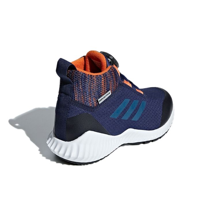 adidas Fortatrail Boa Широкие Кроссовки Хайтопы Детские Кроссовки Синий Черный CM8492