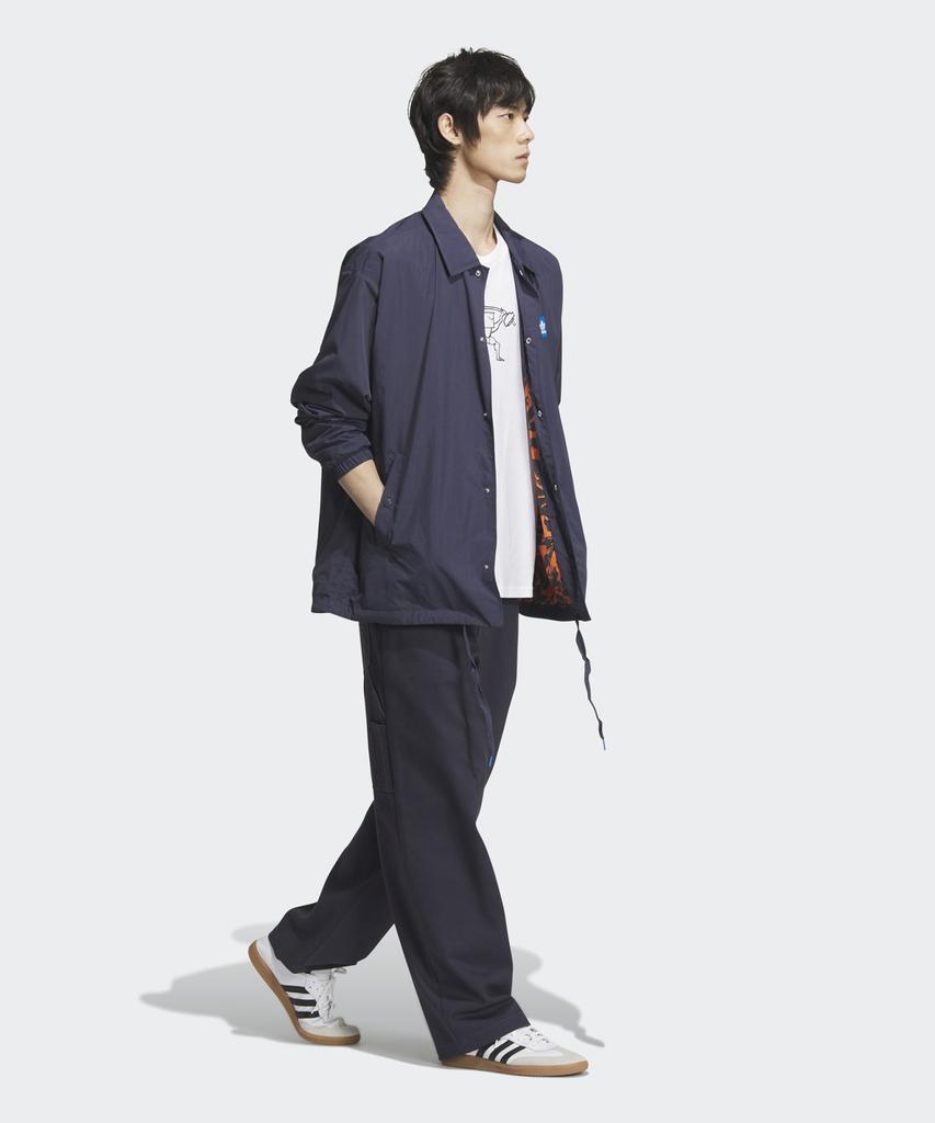 adidas Городская куртка для катания - Темно-синий / Jc6841