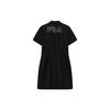 Новое платье с коротким рукавом FILA женское, цвет «реактивный черный» F11W229323FBK