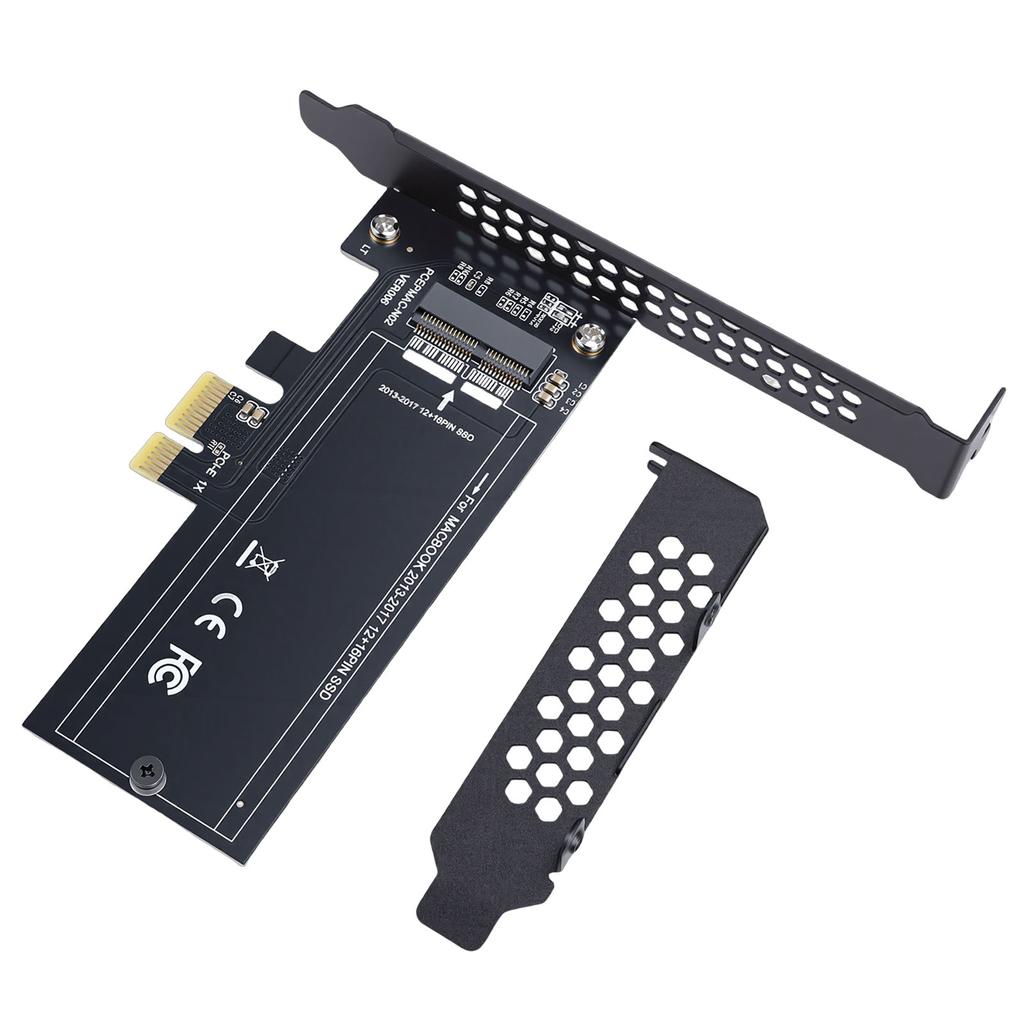 Адаптер-карта 12+16 Pin SSD на M.2 KEY M PCI E 1X Подходит для ноутбука MacBook Pro 2013 2017 Модели Plug and Play