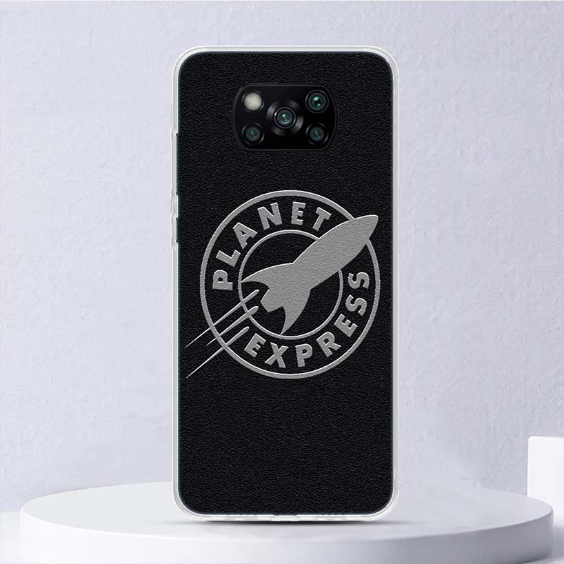 Futurama Planet Express Soft Case For Xiaomi Poco X7 X6 X5 X4 X3 Nfc F7 Ultra F6 F5 Pro Phone Cover F4 Gt F3 M5S M4 M3 M5 M6 Coq