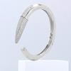 GODKI Trendy Pencil Designs Bangle Cuff For Women Wedding Full Cubic Zircon Crystal CZ Dubai Silver Color Party Bracelet 2026