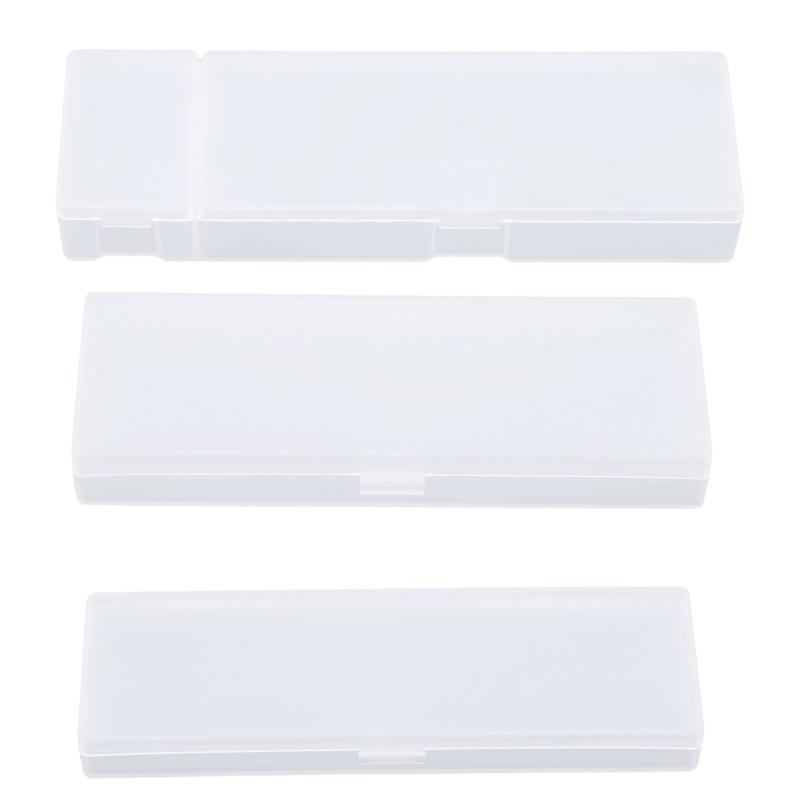 Multifunctional Lightweight Pencil Holder Carrying Case Creative Plastic Pen Box Makeup Case School Supplies