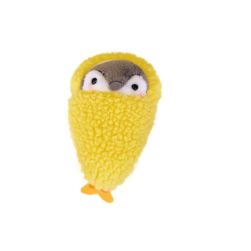 Японский Милый Пингвин Брелок Подвеска Сумка Хлеб Плюшевая Игрушка Сосиска Кукла Подвеска Милый Яйцо Брелок