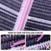 640PCS D Curl DIY Lash Clusters Set 30-60P Individual Lashes Mixed Tray Lashes Kit  At Home Makeup