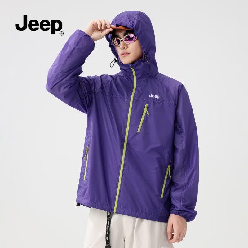 Jeep Солнцезащитная куртка с капюшоном